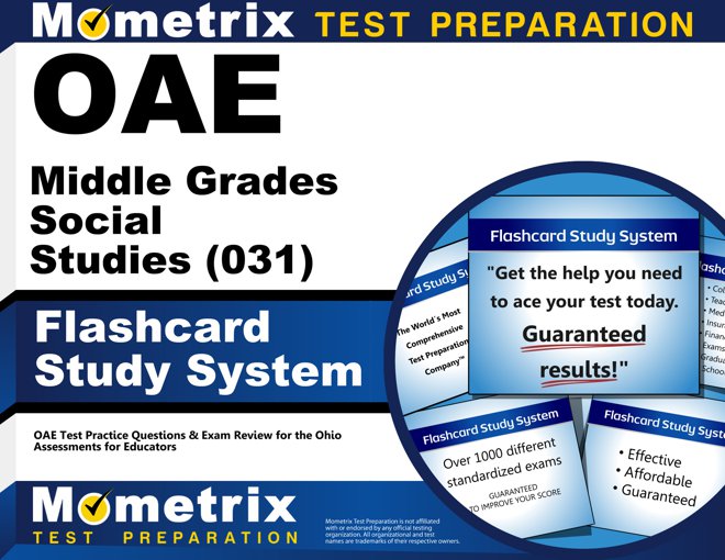 OAE Middle Grades Social Studies Flashcards Study System