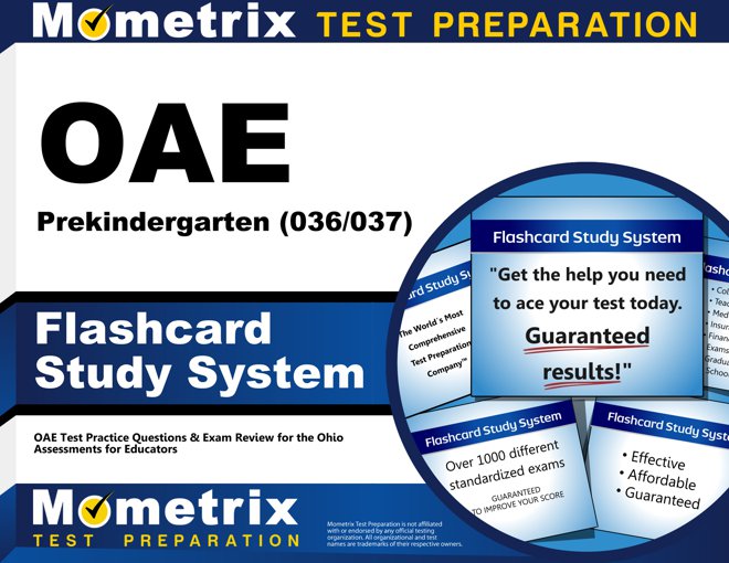 OAE Prekindergarten Flashcards Study System