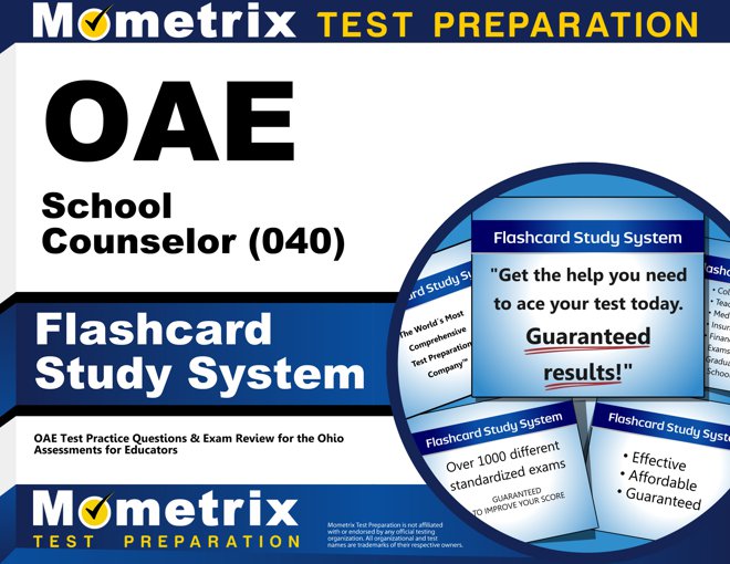 OAE School Counselor Flashcards Study System