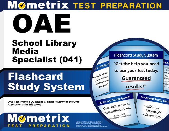 OAE School Library Media Specialist Flashcards Study System