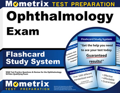 Ophthalmology Exam Flashcards Study System