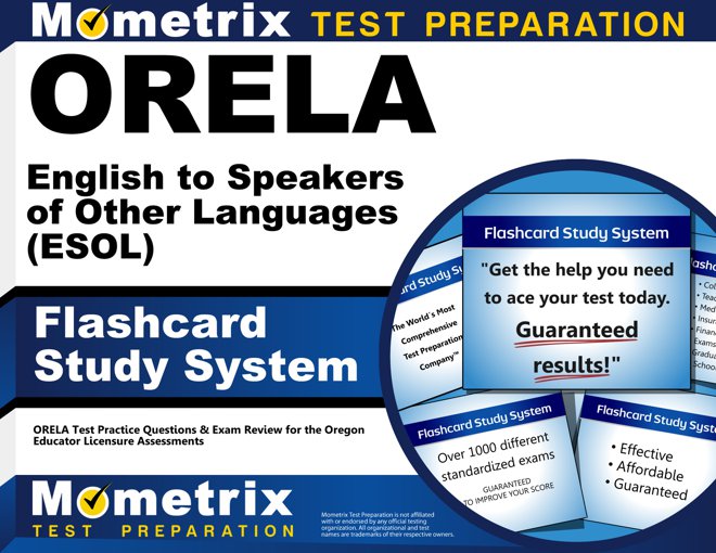 ORELA English to Speakers of Other Languages (ESOL) Flashcards Study System