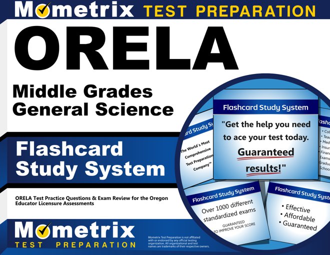 ORELA Middle Grades General Science Flashcards Study System