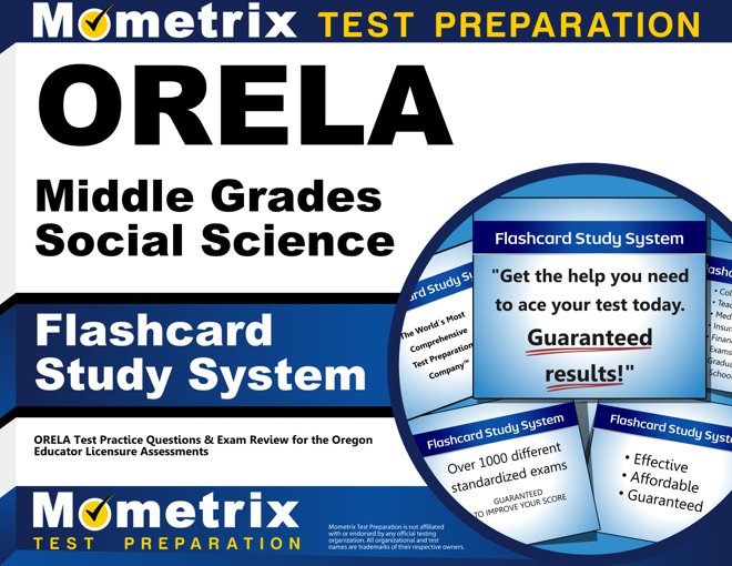 ORELA Middle Grades Social Science Flashcards Study System