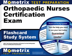 Orthopaedic Nurses Certification Exam Flashcards Study System