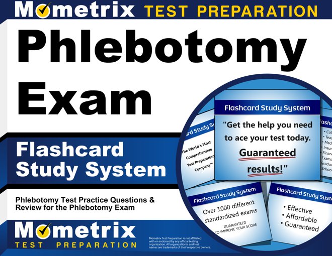 Phlebotomy Exam Flashcards Study System