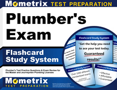 Plumber's Exam Flashcards Study System