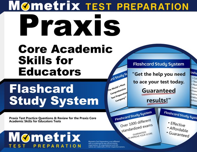 Praxis Exam Flashcards Study System