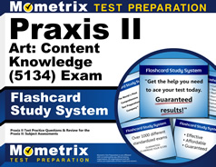 Praxis II Art Exam Flashcards Study System