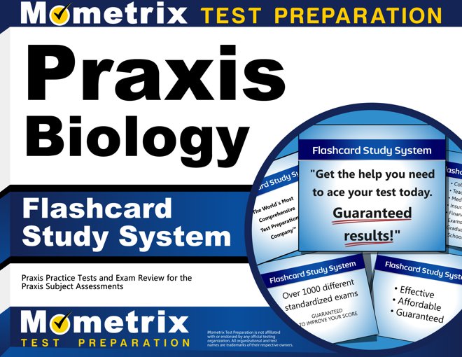 Praxis Biology Exam Flashcards Study System