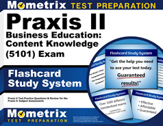 Praxis II Business Education Exam Flashcards Study System
