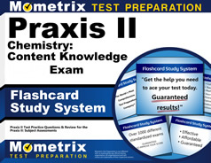 Praxis II Chemistry Exam Flashcards Study System