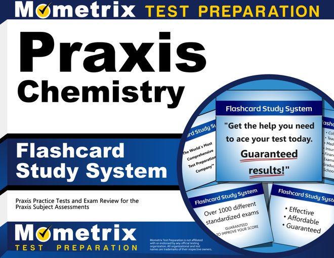 Praxis Chemistry Exam Flashcards Study System