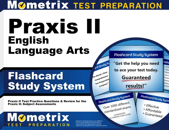 Praxis II English Exam Flashcards Study System