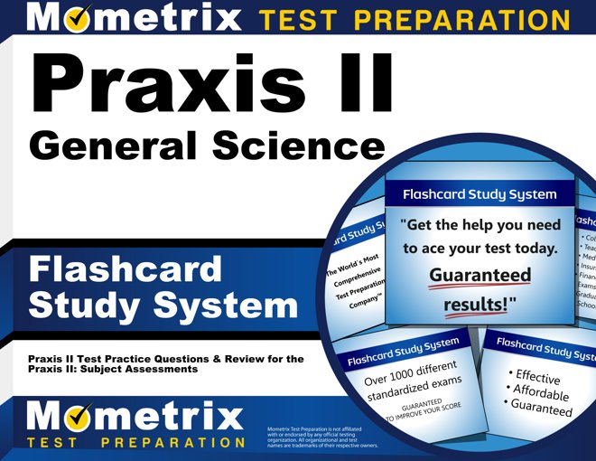 Praxis II General Science Exam Flashcards Study System