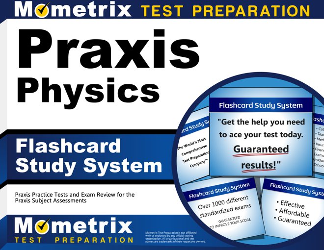 Praxis Physics Exam Flashcards Study System