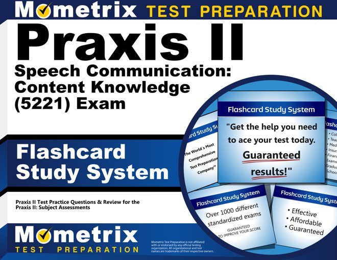 Praxis II Speech Communication Exam Flashcards Study System