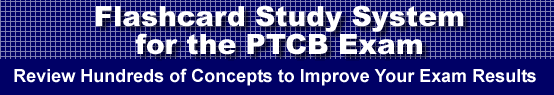 Flashcards Study System for the PTCB Exam [Order Form]