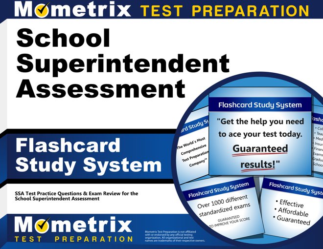 School Superintendent Assessment Flashcards Study System