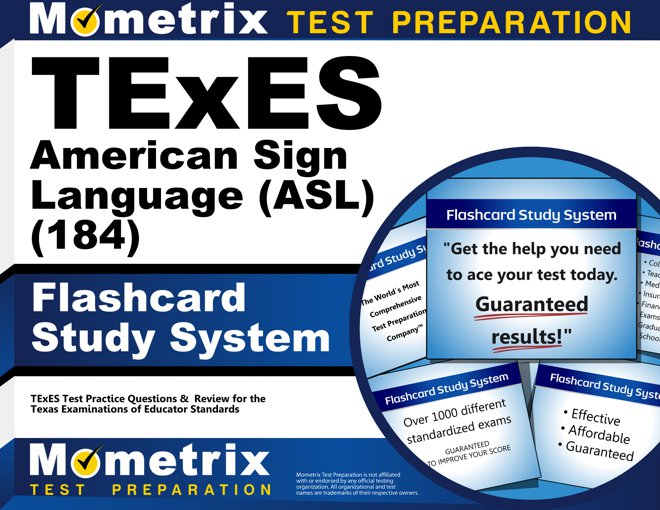 TExES American Sign Language Exam Flashcards Study System