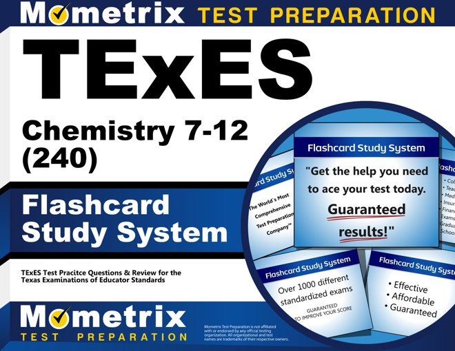 TExES Chemistry 7-12 Exam Flashcards Study System