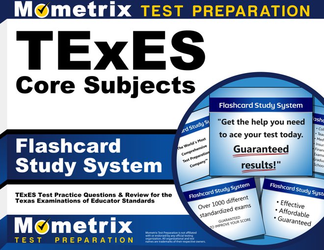 TExES Core Subjects Exam Flashcards Study System