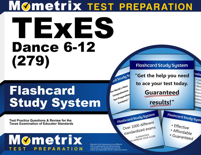 TExES Dance 6-12 Exam Flashcards Study System