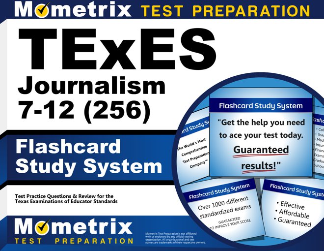 TExES Journalism Exam Flashcards Study System
