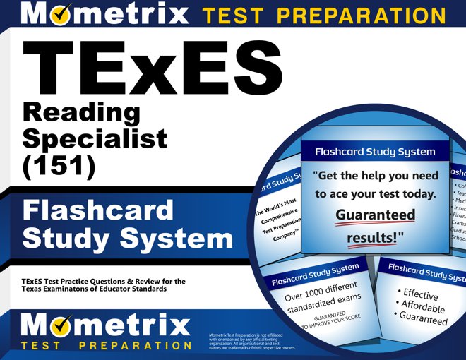 TExES Reading Specialist Exam Flashcards Study System