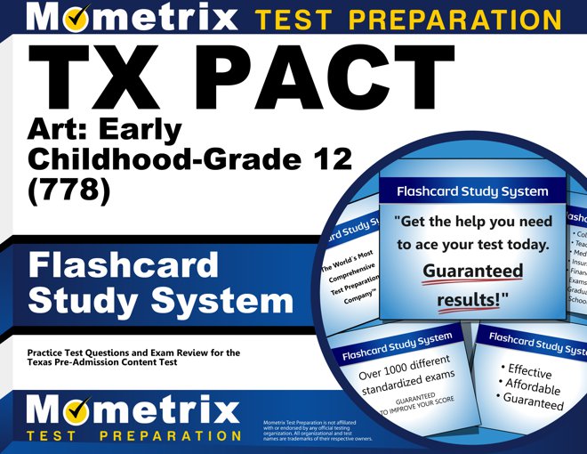 TX PACT Art Flashcards Study System