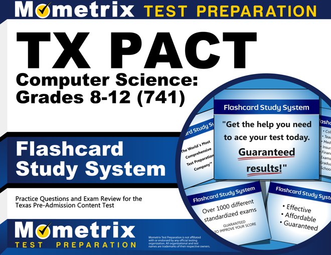 TX PACT Computer Science Flashcards Study System