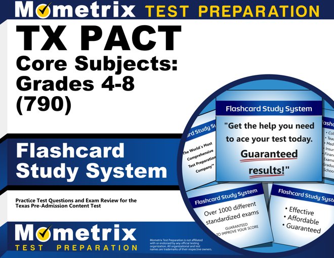 TX PACT Core Subjects Flashcards Study System