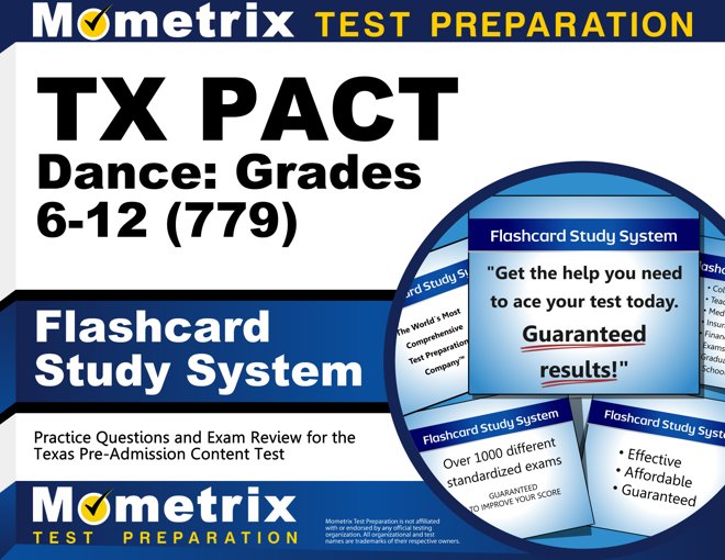 TX PACT Dance Flashcards Study System