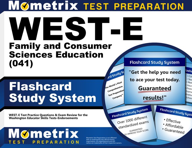 WEST-E Family and Consumer Sciences Flashcards Study System