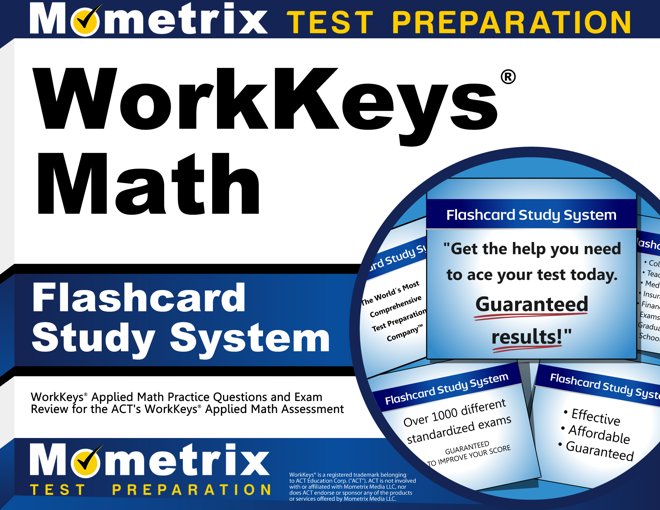 WorkKeys Math Flashcards Study System