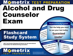 Alcohol and Drug Counselor Exam Flashcards Study System