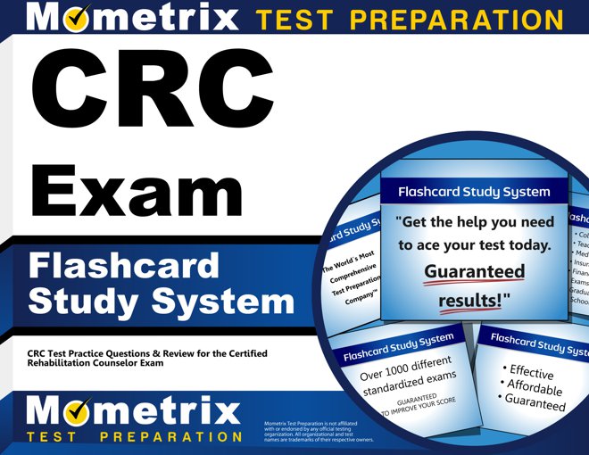 CRC Exam Flashcards Study System