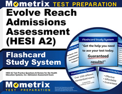 Evolve Reach Admission Assessment (HESI A2) Flashcards Study System