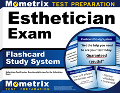 Esthetician Exam Flashcards Study System