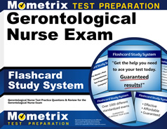 Gerontological Nurse Exam Flashcards Study System