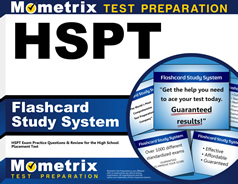 HSPT Flashcards Study System