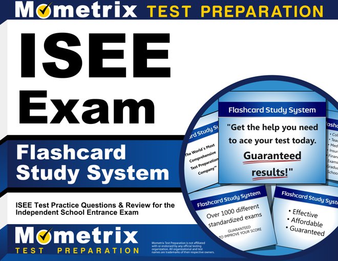 ISEE Flashcards Study System