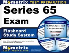 Series 65 Exam Flashcards Study System